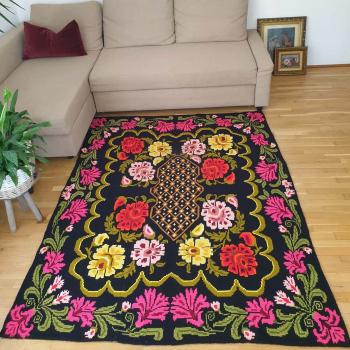 Cross Stitched Floral Carpet Manufacturers in Paramaribo